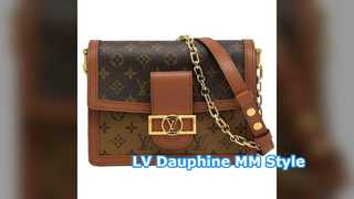 Обзор сумки Louis Vuitton Dauphine MM