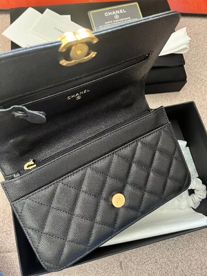 Классическая цепь KWOC на сумке AP3019 Chanel бумажника небольшой