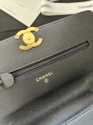 Классическая цепь KWOC на сумке AP3019 Chanel бумажника небольшой
