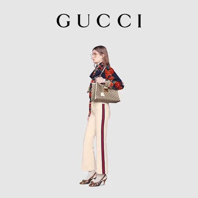 Холст средства сумки Padlock GG Gucci высший подгонял
