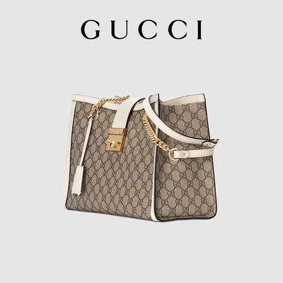 Холст средства сумки Padlock GG Gucci высший подгонял