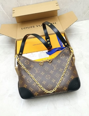 Вензель заклеймленный чернотой Boulogne OEM кладет сумки в мешки 2way Louis Vuitton M45831 портмон женщин