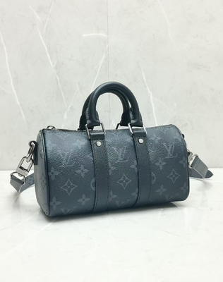 Холст Keepall M45947 вензеля Louis Vuitton сумки Keepall XS обратного затмения