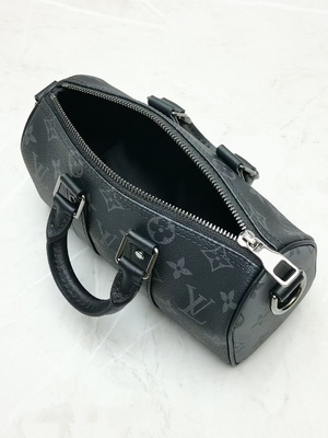 Холст Keepall M45947 вензеля Louis Vuitton сумки Keepall XS обратного затмения