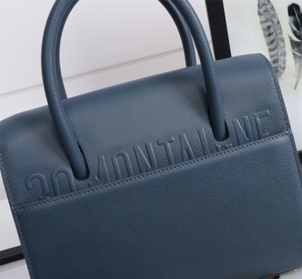 Телячья кожа Dior клеймила дам сумкой средний Tote D6718 St Honoré