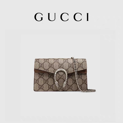 Небольшой GUCCI Dionysus украсил заклеймленных дам сумка покрыла замшу холста