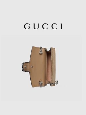 Небольшой GUCCI Dionysus украсил заклеймленных дам сумка покрыла замшу холста