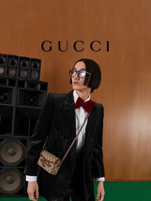 бумажника дам сумки 9.5oz GUCCI Horsebit 1955 черное дерево мини бежевое