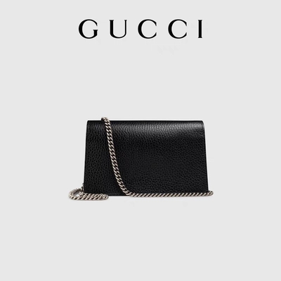 Голова тигра загорела кожаную таможню сумки Gucci Dionysus мини