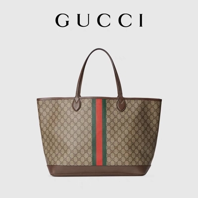 Сумка Брауна Gucci Ophidia заклеймленных женщин небольшое среднее большое черное дерево Tote