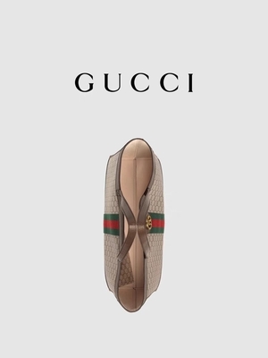 Кожаные заклеймленные дамы GUCCI Ophidia Tote покупок сумки