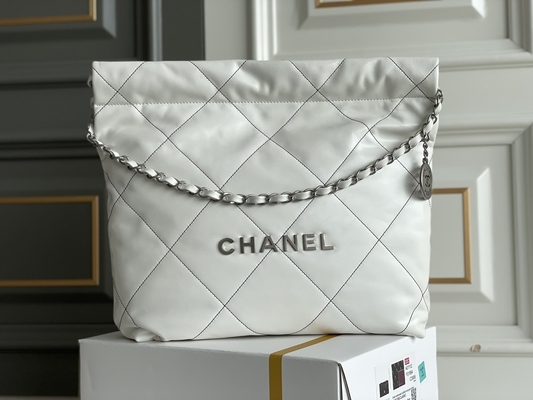 военно-морской флот Chanel 22&quot; телячьей кожи 22S ODM сумки мешка для мусора» небольшой