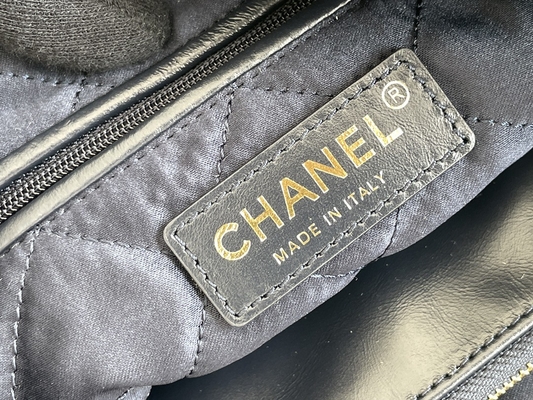 военно-морской флот Chanel 22&quot; телячьей кожи 22S ODM сумки мешка для мусора» небольшой