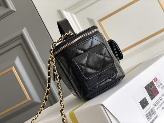 Случай тщеты Chanel 22K сумок Lambskin изготовленный на заказ заклеймленный Multi карман