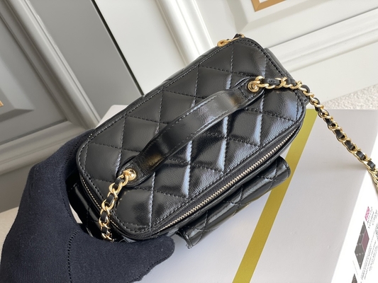 Случай тщеты Chanel 22K сумок Lambskin изготовленный на заказ заклеймленный Multi карман