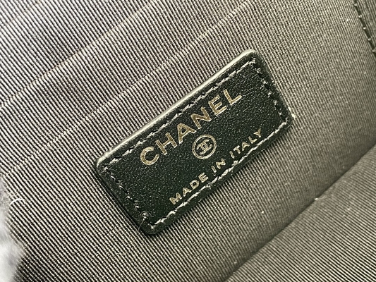 Случай тщеты Chanel 22K сумок Lambskin изготовленный на заказ заклеймленный Multi карман