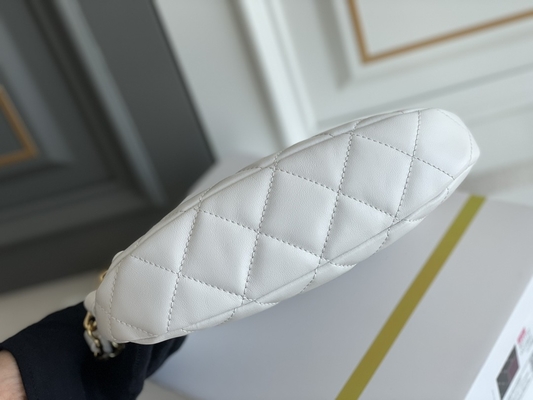 Сумка сумки Tote Hippie подмышки Hobo Chanel AS3562 небольшая зима 2022 осеней