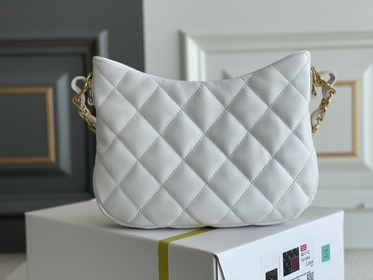 Сумка сумки Tote Hippie подмышки Hobo Chanel AS3562 небольшая зима 2022 осеней