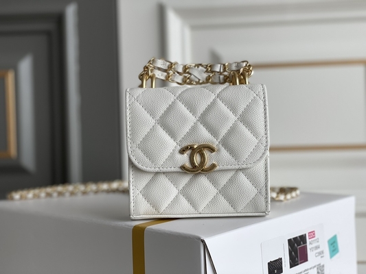 Классическая сумка AP3020 Chanel 2way кожи с сохраненным природным лицом c двойника золота