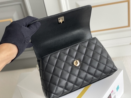*** Подшивая шить заклеймленные дам сумка трапецоида Chanel Lambskin сумки