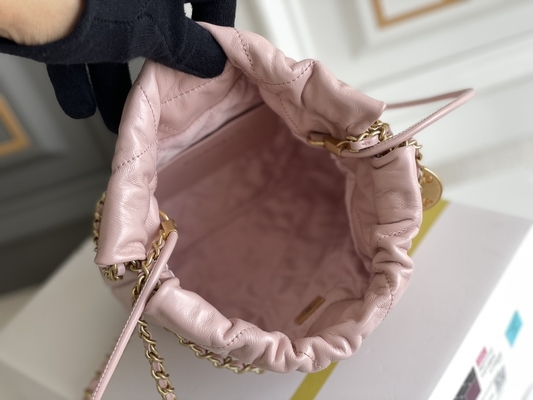 Chanel клеймило дам сумкой 22B МИНИ пинк телячьей кожи 22S белый черный желтый цвет