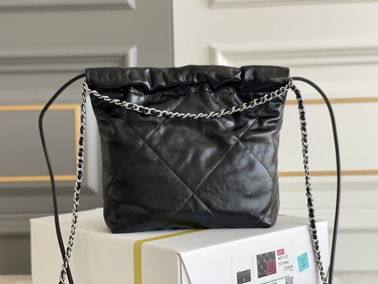 Chanel клеймило дам сумкой 22B МИНИ пинк телячьей кожи 22S белый черный желтый цвет