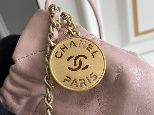 Chanel клеймило дам сумкой 22B МИНИ пинк телячьей кожи 22S белый черный желтый цвет