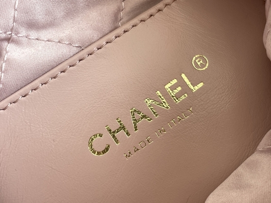 Chanel клеймило дам сумкой 22B МИНИ пинк телячьей кожи 22S белый черный желтый цвет