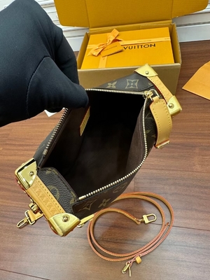 Чемодан сумки вензеля премьер-министра хобота Louis Vuitton LV холста Брауна Presbyopic бортовой