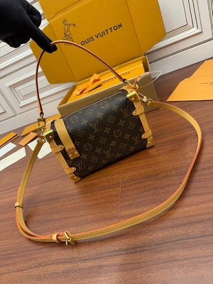 Чемодан сумки вензеля премьер-министра хобота Louis Vuitton LV холста Брауна Presbyopic бортовой
