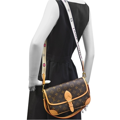 Сумка слинга жаккарда мини клеймила классический холст вензеля сумки Diane LV
