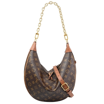 Сумки вензеля LV сумка Tote кожи Cowhide полумесяца дизайнерской Presbyopic