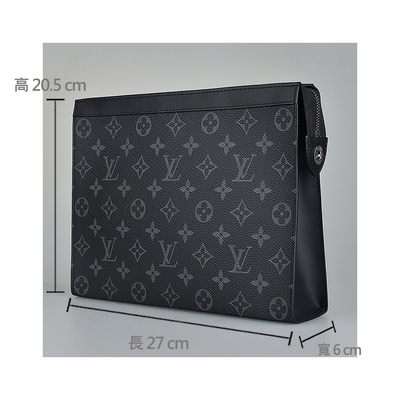 Затмение вензеля клеймило отделку холста мешка рейса Pochette Louis Vuitton сумки людей