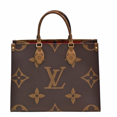 Хозяйственная сумка OnTheGo MM Louis Vuitton сумки вензеля обратного холста дизайнерская