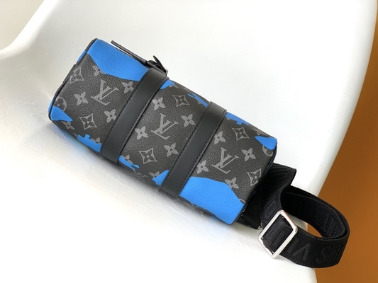 Затмение вензеля восхода солнца клеймило комнату LV Keepall Bandoulière 25 сумки посыльного с взглядом