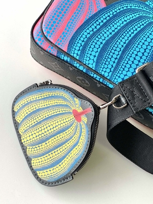 Сотрудничество 3WAY стиля улицы сумки M46358 Unisex заклеймленных людей вензеля трио LV x YK