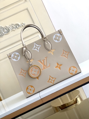 2WAY LV клеймило вензель OnTheGo MM Louis Vuitton сумки