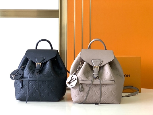 Бренд дизайнера LV укладывает рюкзак Louis Vuitton вензель Montsouris укладывает рюкзак розовая чернота