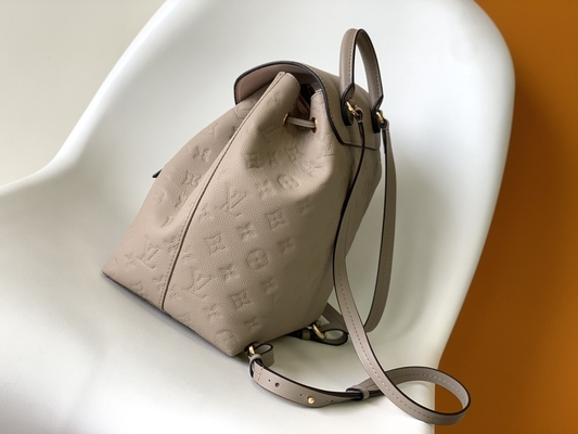 Бренд дизайнера LV укладывает рюкзак Louis Vuitton вензель Montsouris укладывает рюкзак розовая чернота