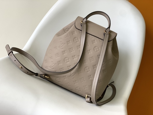 Бренд дизайнера LV укладывает рюкзак Louis Vuitton вензель Montsouris укладывает рюкзак розовая чернота