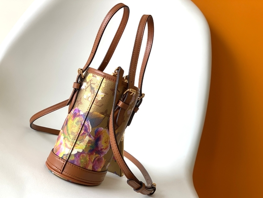 Металлическое ведро Louis Vuitton Neverfull цветка кладет M81724 в мешки