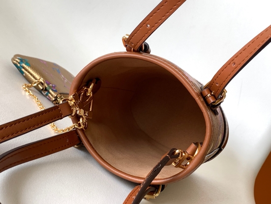 Металлическое ведро Louis Vuitton Neverfull цветка кладет M81724 в мешки