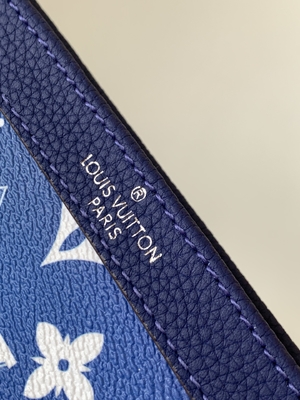 Застежка-молния небольшого бумажника Gaston Louis Vuitton LV Pochette двойная пригодная для носки 