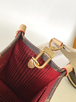 LV x Yayoi Preloved клеймил вензель Kusama OnTheGoMM сумки Multicolor
