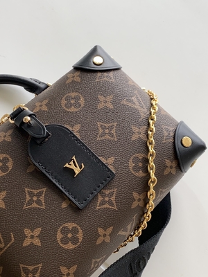 Таможня Louis Vuitton клеймила сумки маленькой чернотой Брауна вензеля Malle Souple Empreinte
