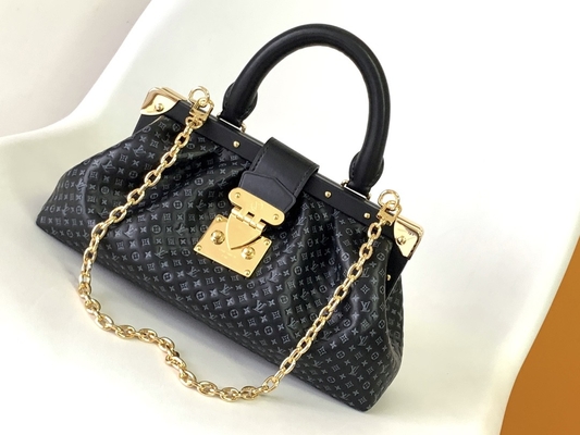 Персонализированная сумка муфты Louis Vuitton вензеля телячьей кожи M45571