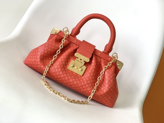 Персонализированная сумка муфты Louis Vuitton вензеля телячьей кожи M45571