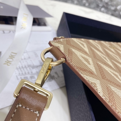 Дизайнер ODM христианский Dior мини морщит кожа диаманта сумки мешка CD A5 неподдельная
