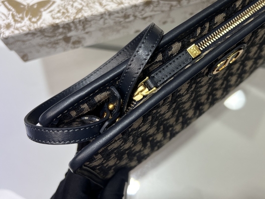 2 в 1 жаккарде мини мешка Dior 30 Montaigne голубом косом
