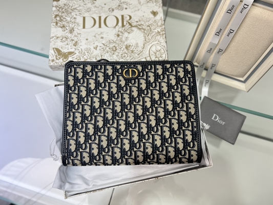 2 в 1 жаккарде мини мешка Dior 30 Montaigne голубом косом